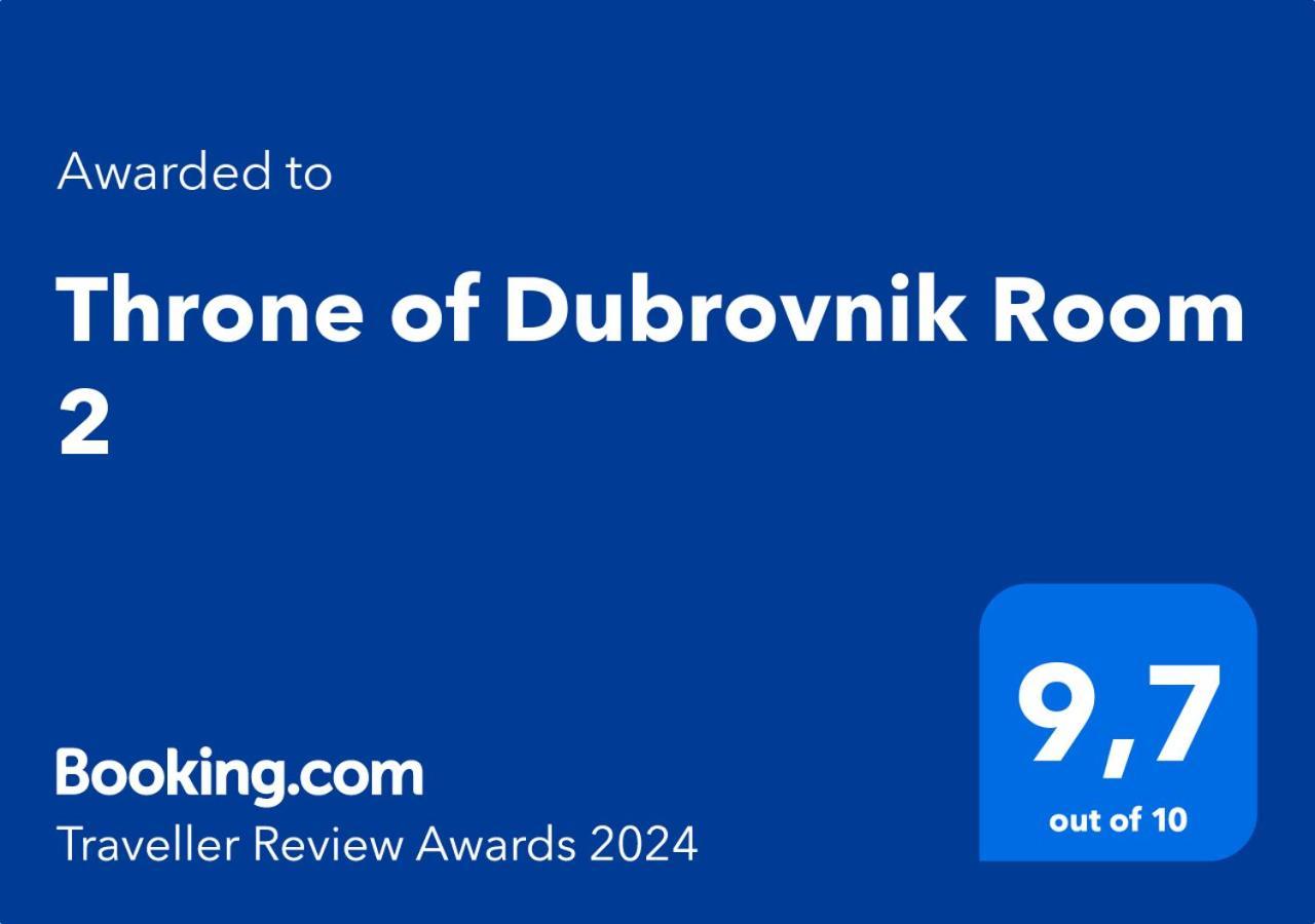 Throne Of Dubrovnik Room 2 Zewnętrze zdjęcie